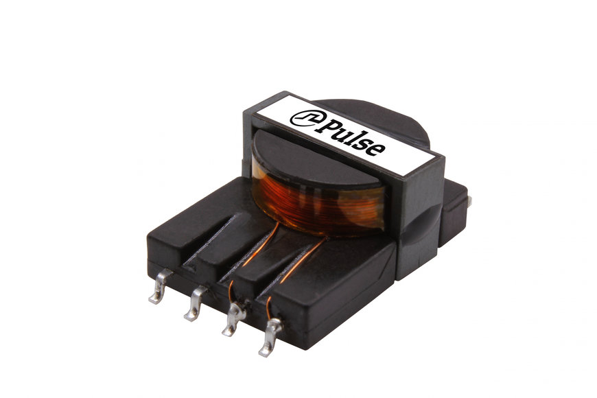 Low profile: 50 A current sense transformer from Pulse with space saving and reinforced insulation at Rutronik